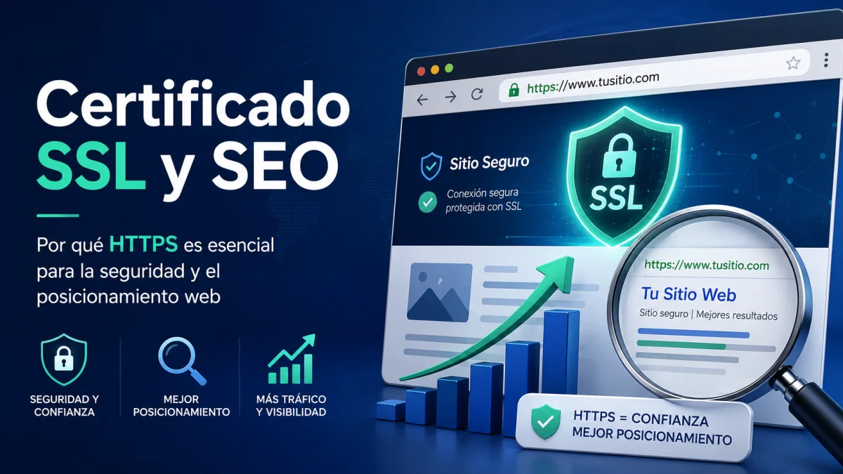 Certificado SSL y SEO: por qué HTTPS es esencial para la seguridad y el posicionamiento web