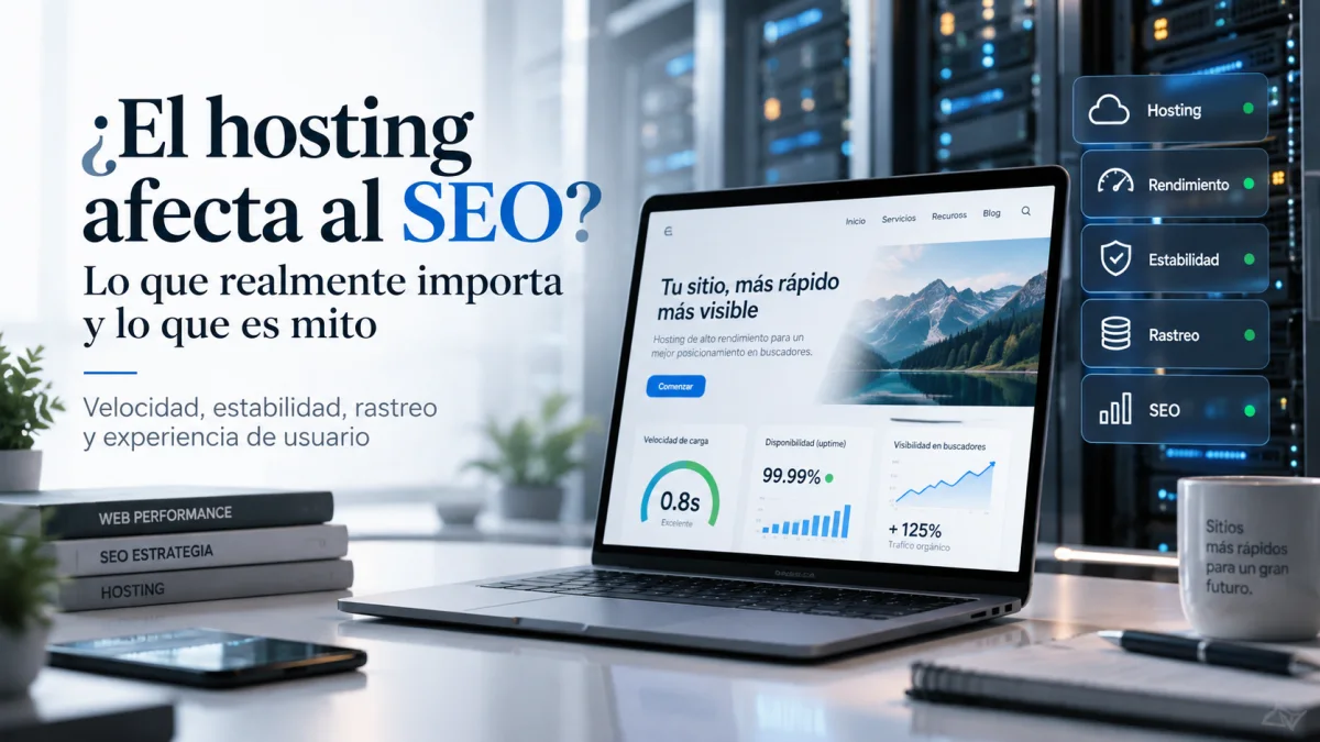 ¿El hosting afecta al SEO? Lo que realmente importa